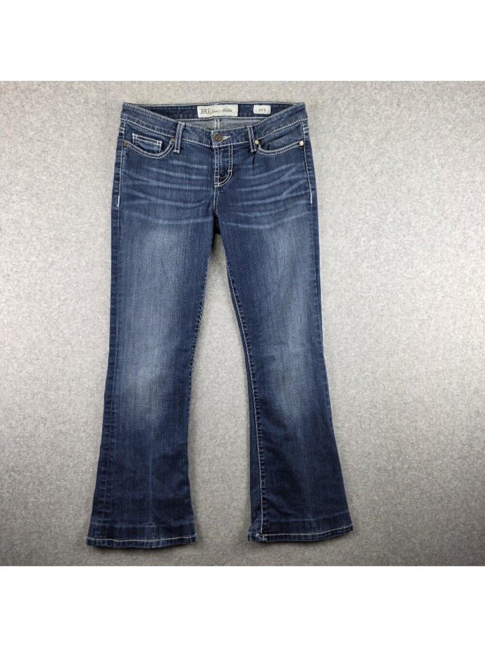 BKE Stella Jeans Womens 27x28 Bootcut Blue Stretch Medium Wash Denim